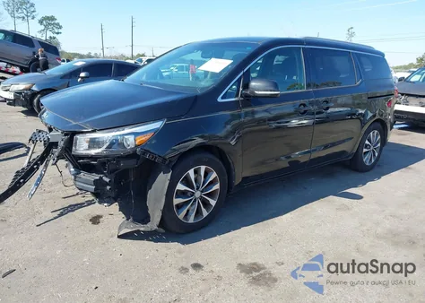 2016 Kia Sedona Sx из США, поврежденный, VIN KNDMC5C15G6156049